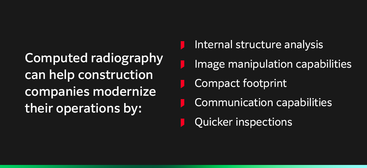 Construction industry applications